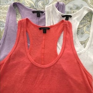 Lot of Banana Republic Racer Back Tank Tops